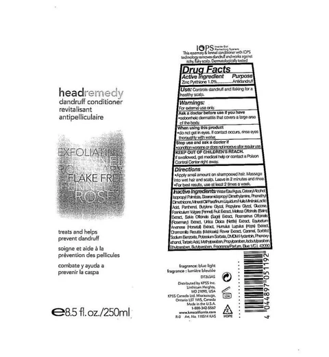 Head Remedy Dandruff Conditioner packaging