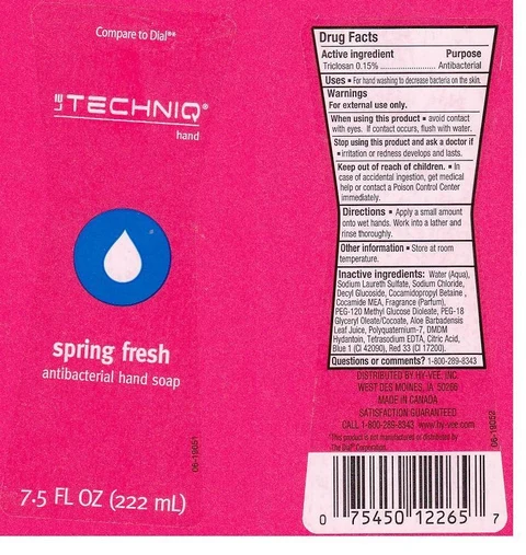 LE TECHNIQSPRING FRESH packaging