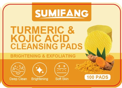 TURMERIC KOJIC ACIDCLEANSINGPADS 포장
