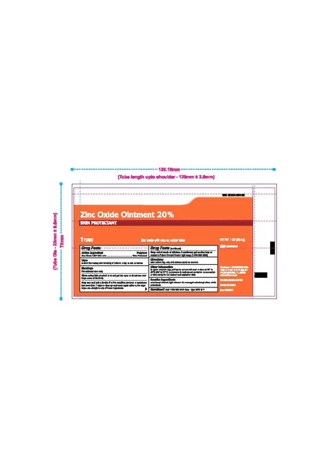 Zinc OxideSkin Protectant 포장