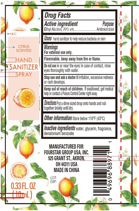 CITRUS SCENTED HAND SANITIZER PEN 포장