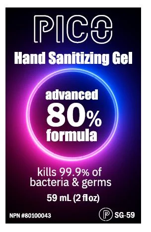 Hand Sanitizer packaging