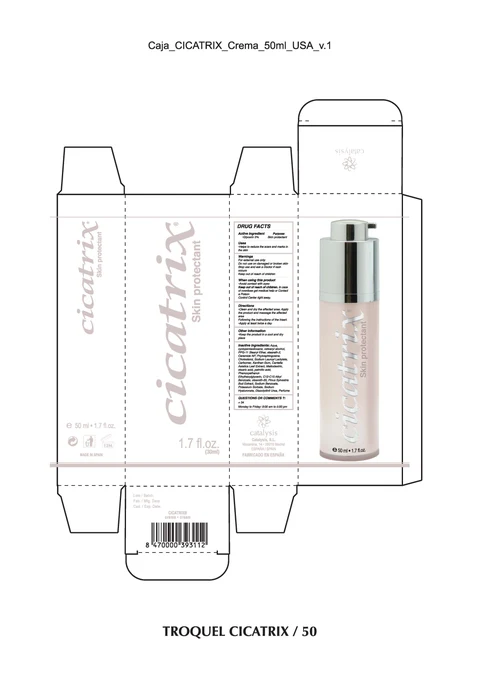 Cicatrix Skin Protectant packaging