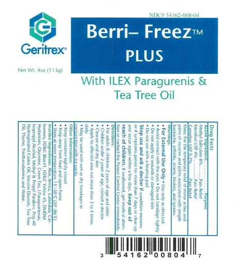 Berri-Freez Plus 포장