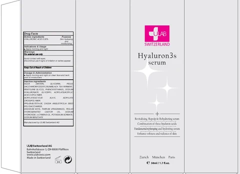 HYALURON 3S SERUM packaging