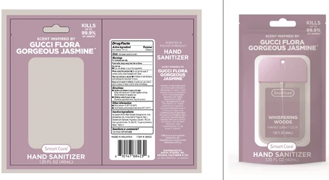 Smart Care Luxury Hand Sanitizer Whispering Woods 포장