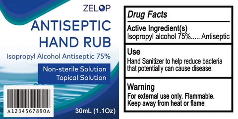 Hand Sanitizer packaging
