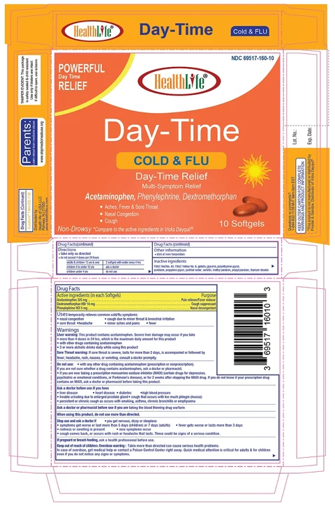 Day-Time Cold and Flu Relief 포장