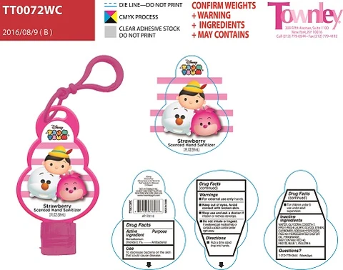 Scented Hand Sanitizer 포장