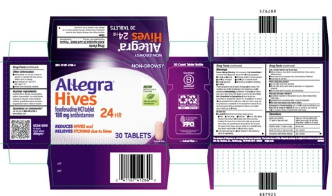 Allegra Hives 24hr 포장