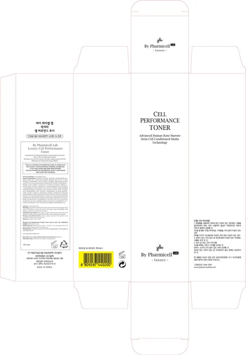 Luxury Cell Performance Toner packaging