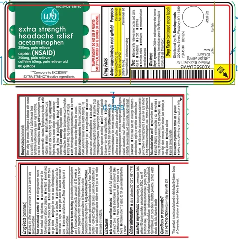 Headache ReliefExtra Strength packaging