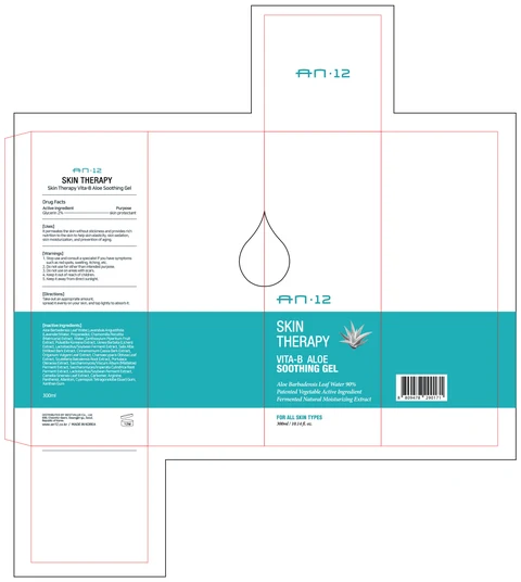 AN12 Skin Therapy Vita-B Aloe Soothing Gel 포장