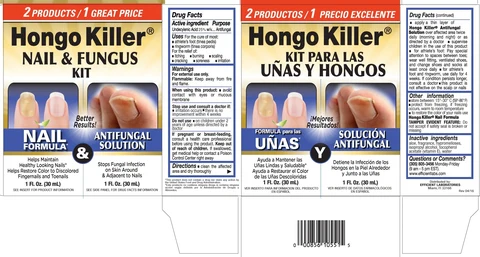 Hongo KillerNail and Fungus 포장