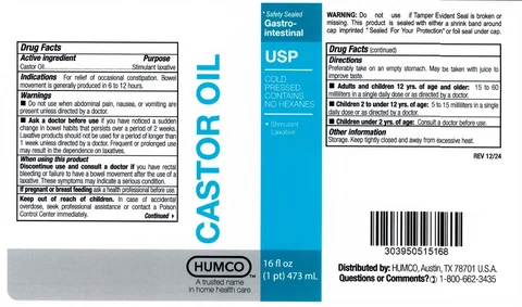 Humco Castor Oil 2025