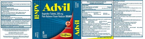 Advil 포장