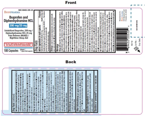 IBUPROFEN, DIPHENHYDRAMINE HCL 포장