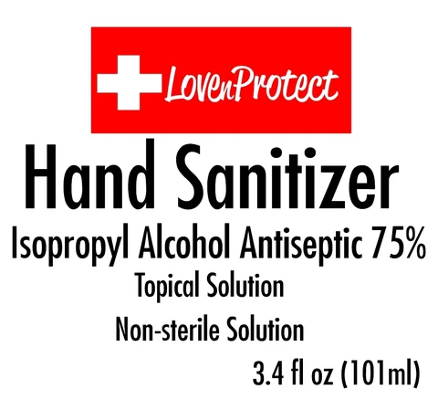 Hand Sanitizer packaging