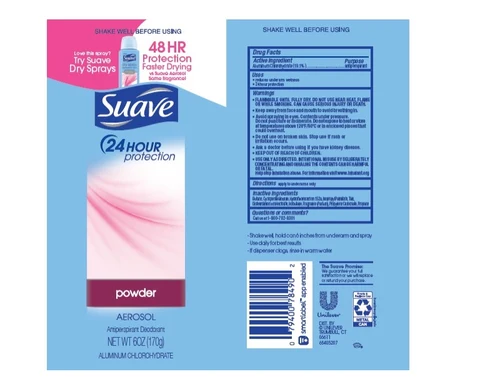Suave packaging