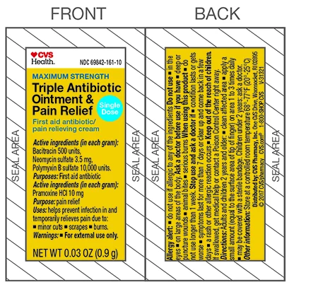 CVS Health Triple Antibiotic with Pain Relief 포장