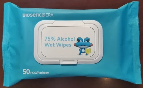 Bioserica ERA Alcohol Wipes 포장