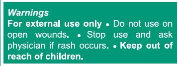 Keep out of reach of children