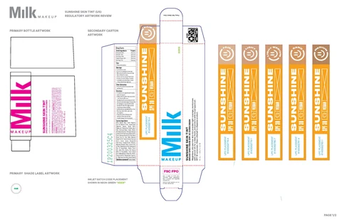 Sunshine Skin Tint Broad Spectrum SPF 30 Sunscreen 포장