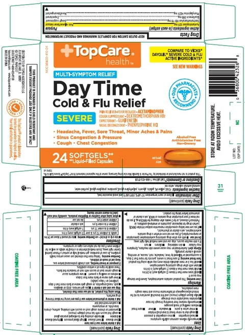 Day Time Cold and Flu Severe 포장
