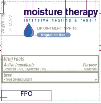 moisture therapyintensive healing and repair lip 포장
