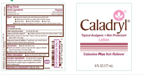 Caladryl 포장