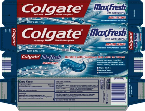ColgateMax Fresh Cool Mint 포장