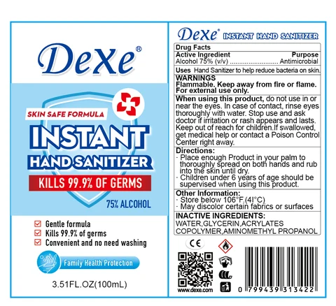 100 ml label