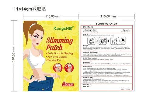 Slimming Patch 포장