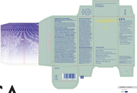 Caudalie Vinopure Acne Serum 포장