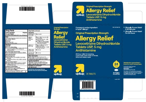 levocetirizine dihydrochloride 포장