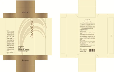 SECRETIPSS SCALP HAIR ESSENTIAL BOOSTERINTENSE CARE FOR DAMAGED SCALPS AND HAIRS 포장