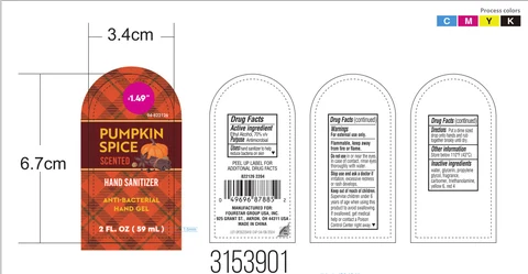 Hand Sanitizer packaging