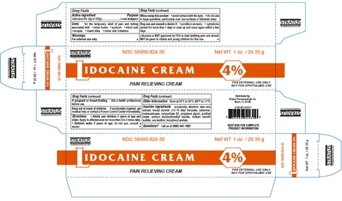 Lidocaine packaging
