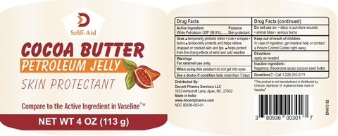 Selff-Aid Cocoa Butter Petroleum Jelly 포장