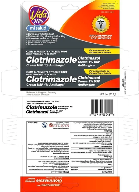 Clotrimazole 포장