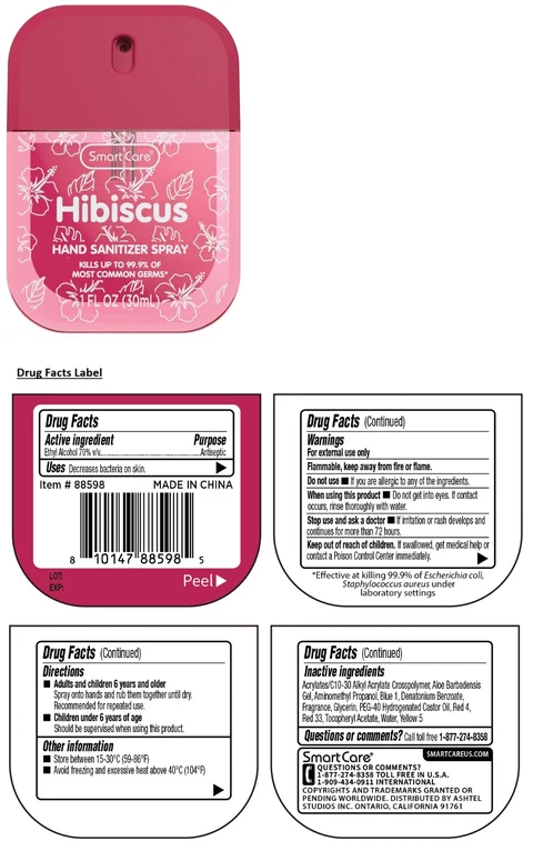 Smart Care Hibiscus HAND SANITIZER 포장