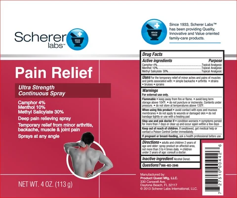 Ultra Strength Pain Relief 포장