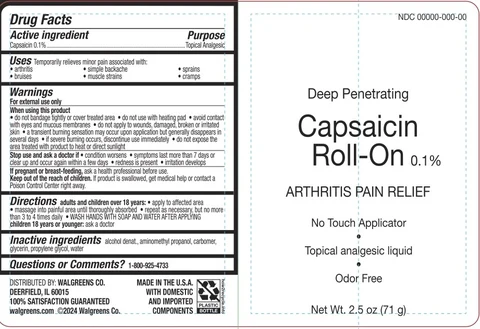 Walgreens Roll-On packaging