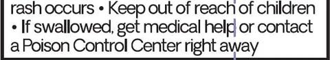 OTC Keep Out Of Reach Of Children