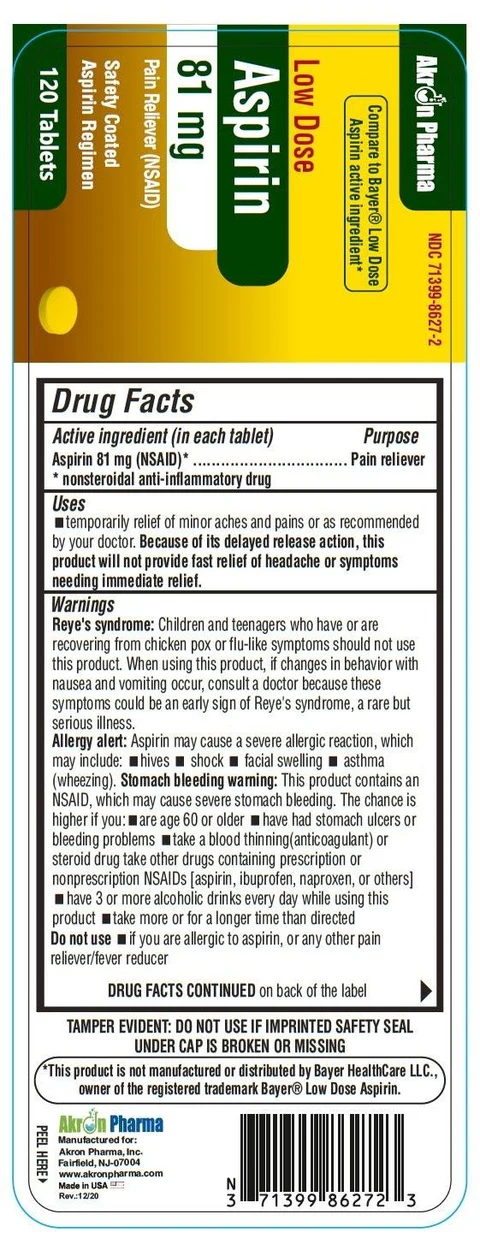 Low Dose Aspirin packaging
