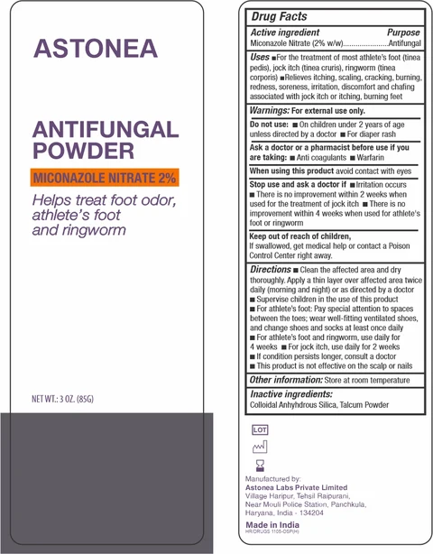 Astonea Miconazole nitrate 포장