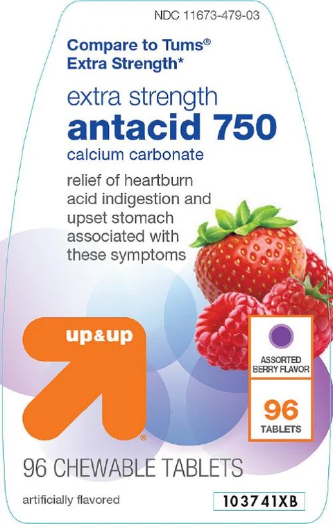 ANTACID extra strength 포장