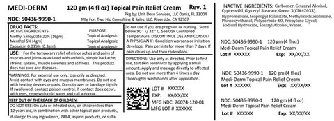 Topical Pain Relief 포장