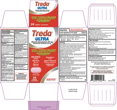Treda Ultra packaging