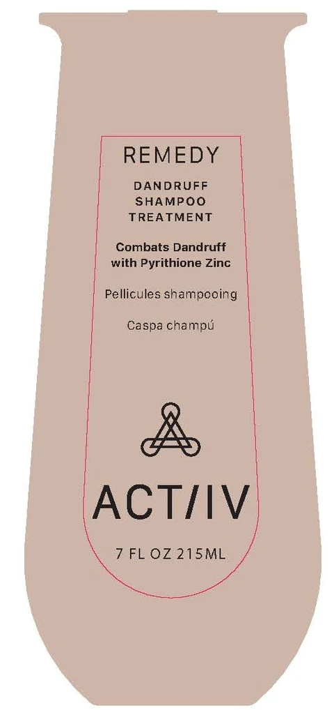 RemedyDandruffShampooTreatment 포장